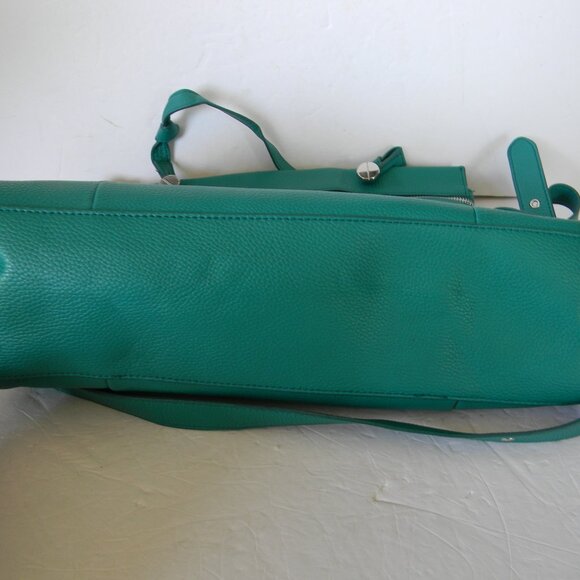 Foley + Corinna Teal Dione Satchel Crossbody GORGEOUS MINIMALIST BAG - Picture 5 of 11